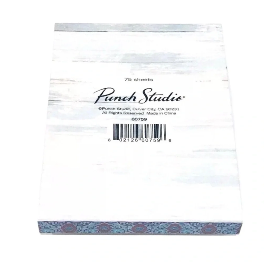 Punch Studio Embellished Mini Notepad ~ Love is Homemade (60759)